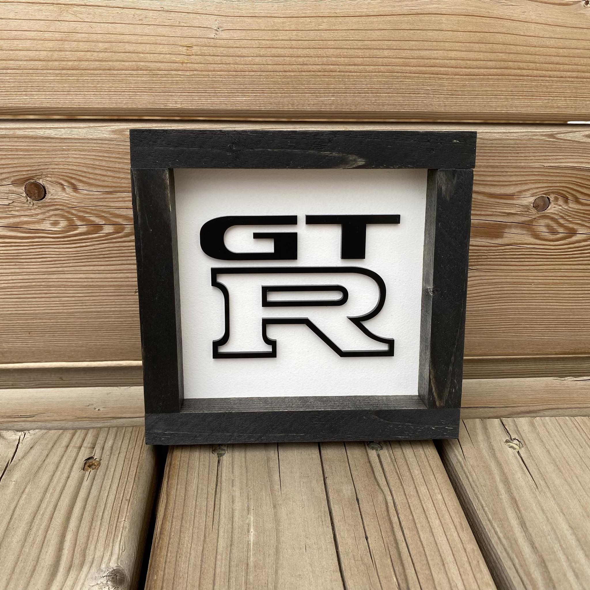 GTR Wood Sign - 6"