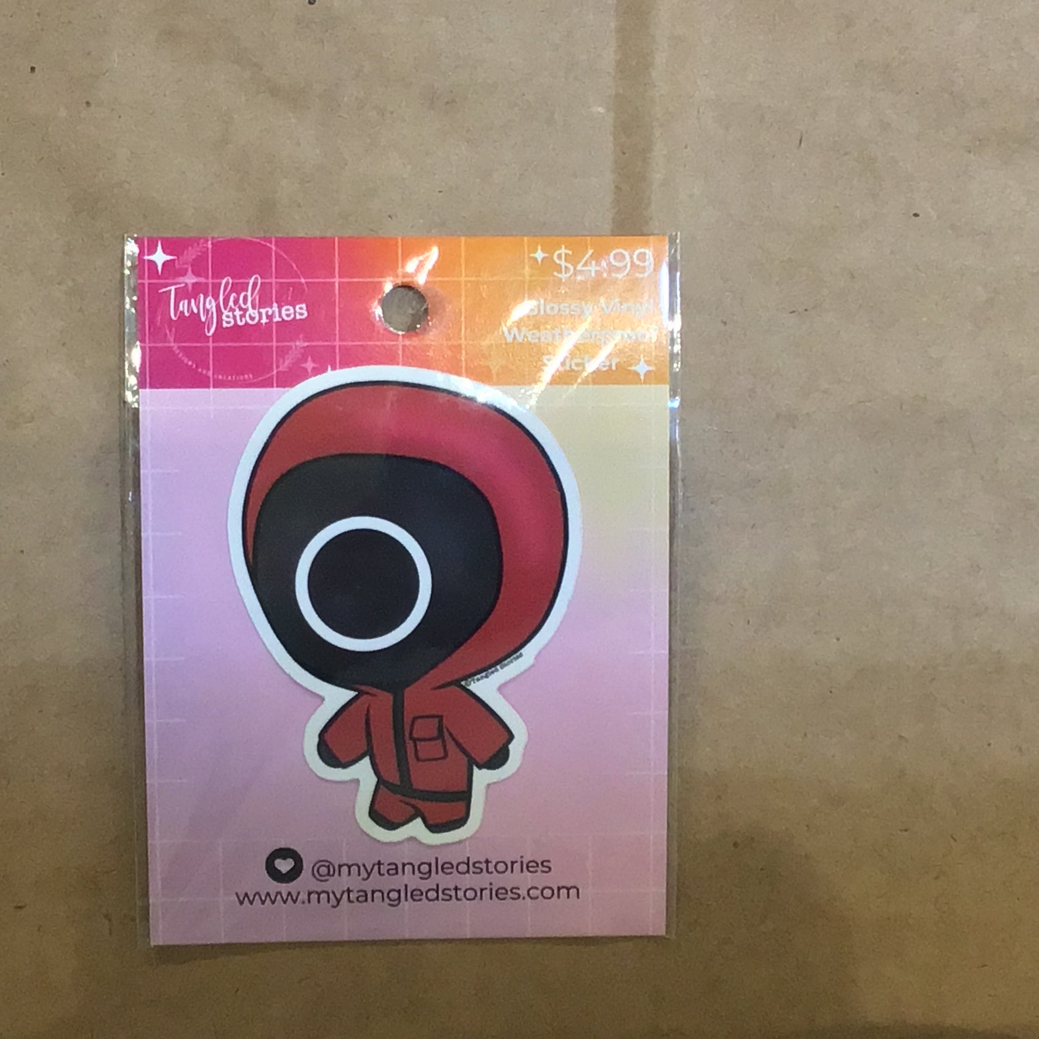 Circle Army Chibi Waterproof Sticker