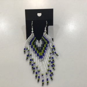 Seed Bead Earrings Med