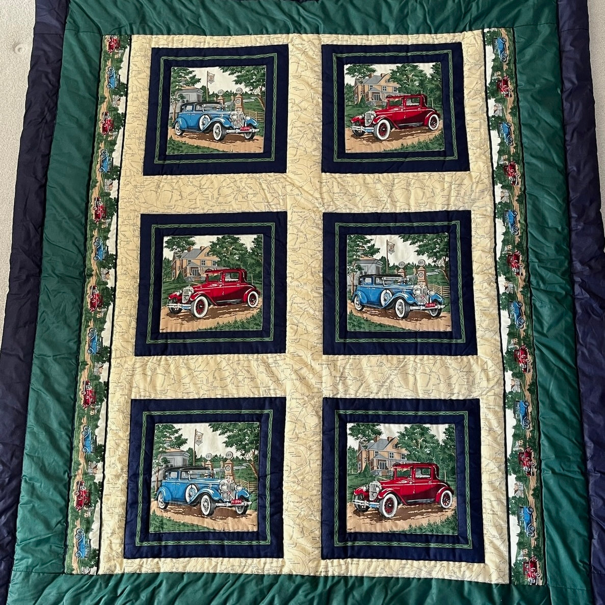 Antique Cars Quilt