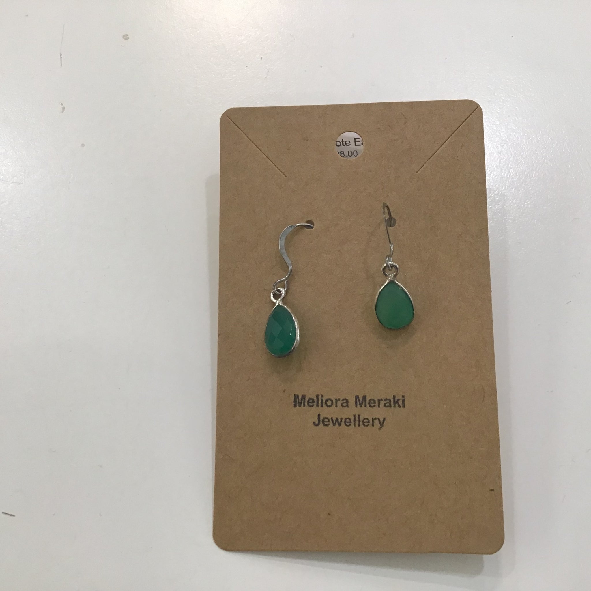 Green Onyx Earrings