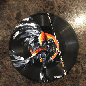 Small Painted Vinyl Records