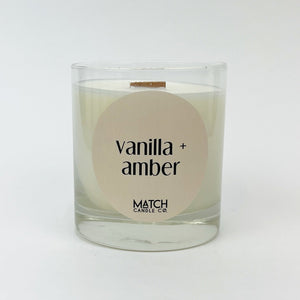 Soy Wax Wood Wick Candle: Fall + Winter 2024/25