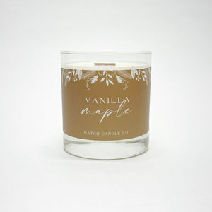 Soy Wax Wood Wick Candle: Holiday Collection!