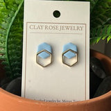 Mini Double Hex Studs