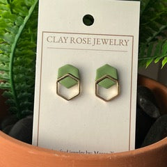 Mini Double Hex Studs