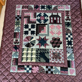 Burgandy Quilt