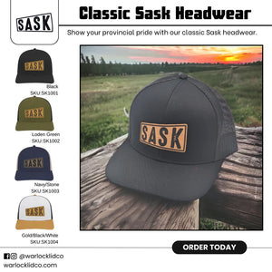 Classic Sask Snapback Hats (New)