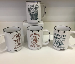 Sassy/Funny Farmhouse Mugs