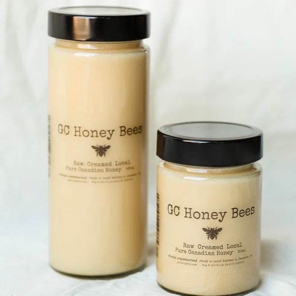 GC’s Raw Creamed Honey