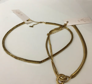 18 K Gold Plated Necklaces