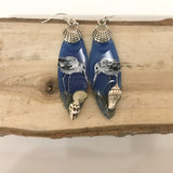 Glass/Sea Glass Earrings