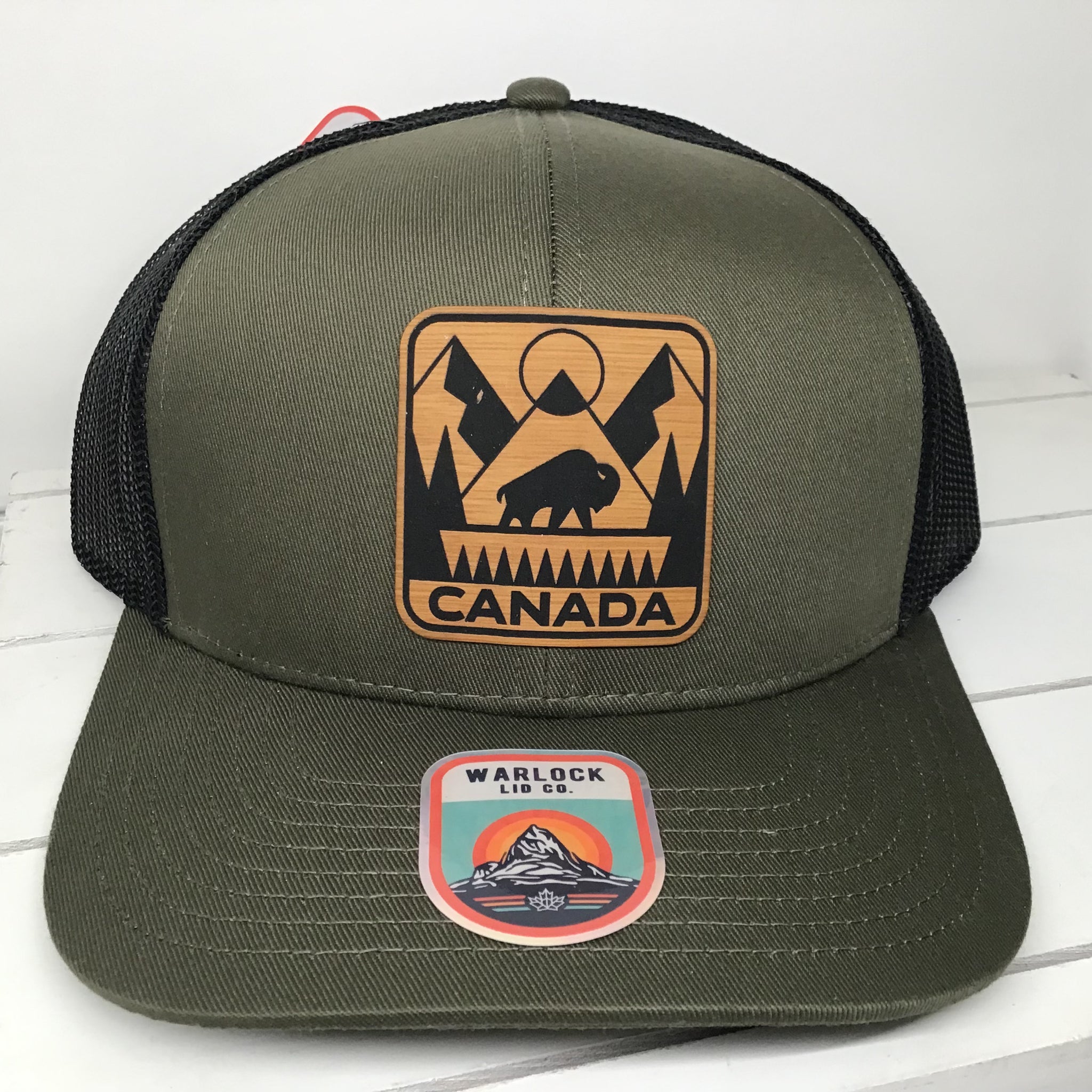 Canada Bison Snapback Hats (New)