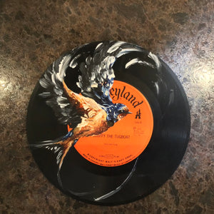 Small Painted Vinyl Records