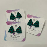 Christmas Clay Earrings