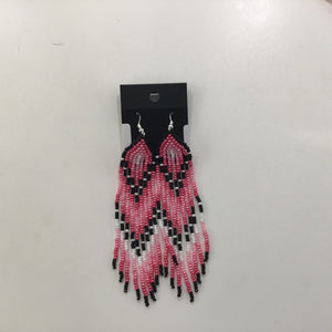 Seed Bead Earrings Med