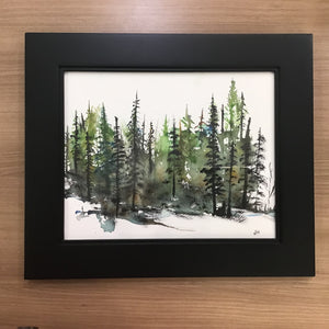 A "Glimpse" Original Painting