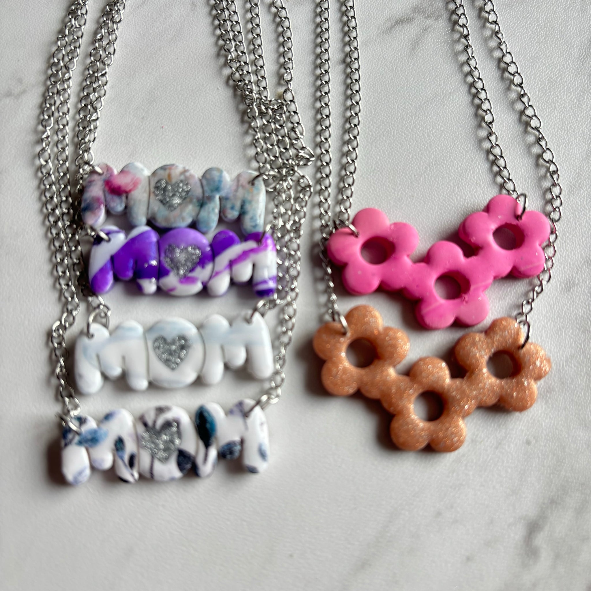 Assorted Clay Necklaces