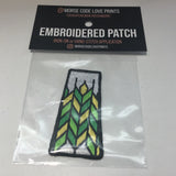 Embroidered Patch \ Saskathewan Patchwork