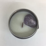 Intuition Soy Wax Crystal Intention Candle 4oz