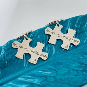 Paired Puzzle Keychain Sets