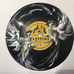 Small Painted Vinyl Records