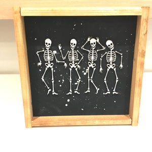 Dancing Skeletons l Sign