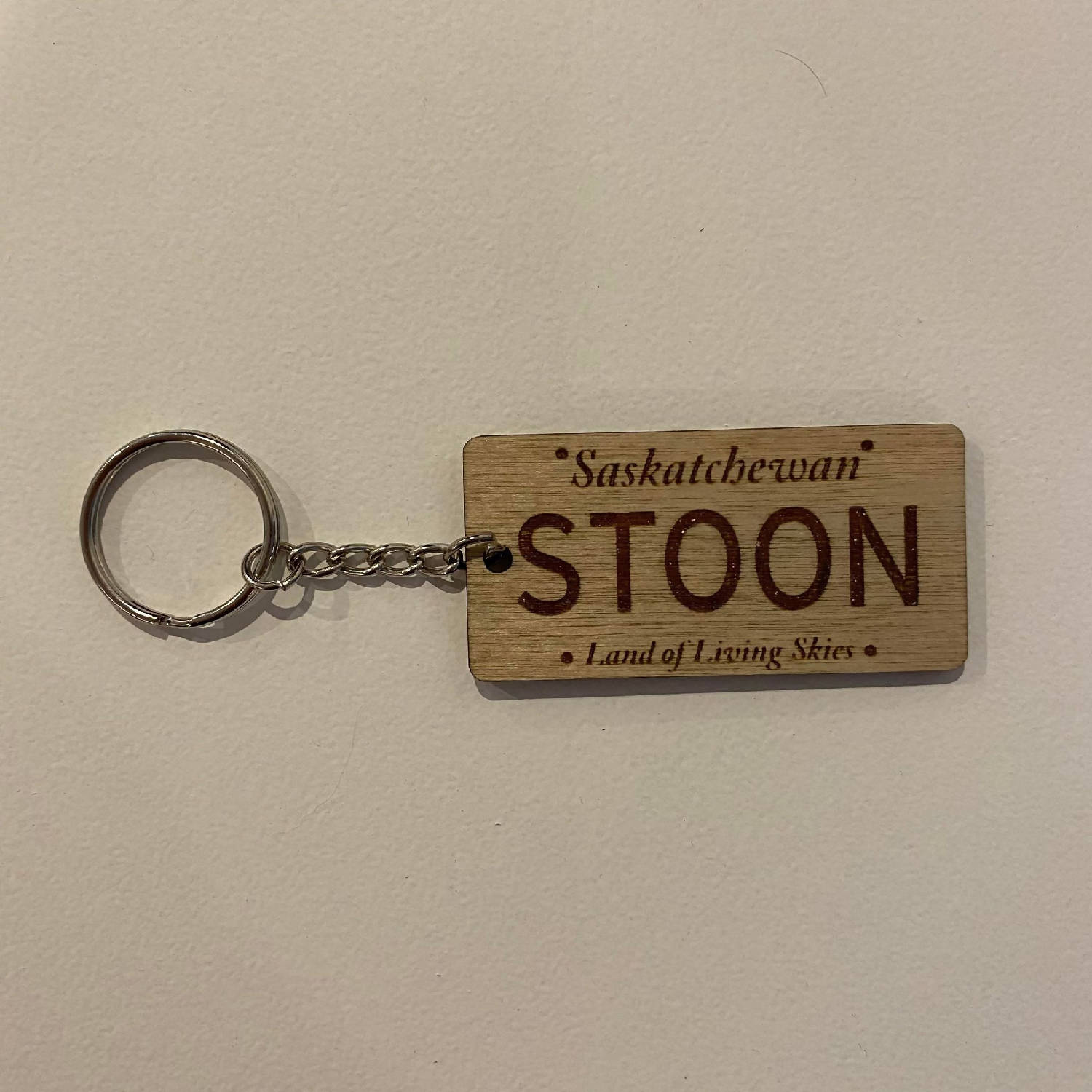 Sask License Plate Keychains