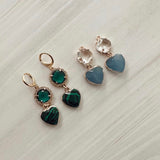 Heart Charm earrings