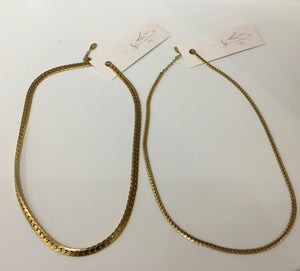 18 K Gold Plated Necklaces