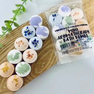 Mini Aromatherapy Bath Bombs