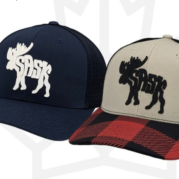 Sask Moose Snapback Hats