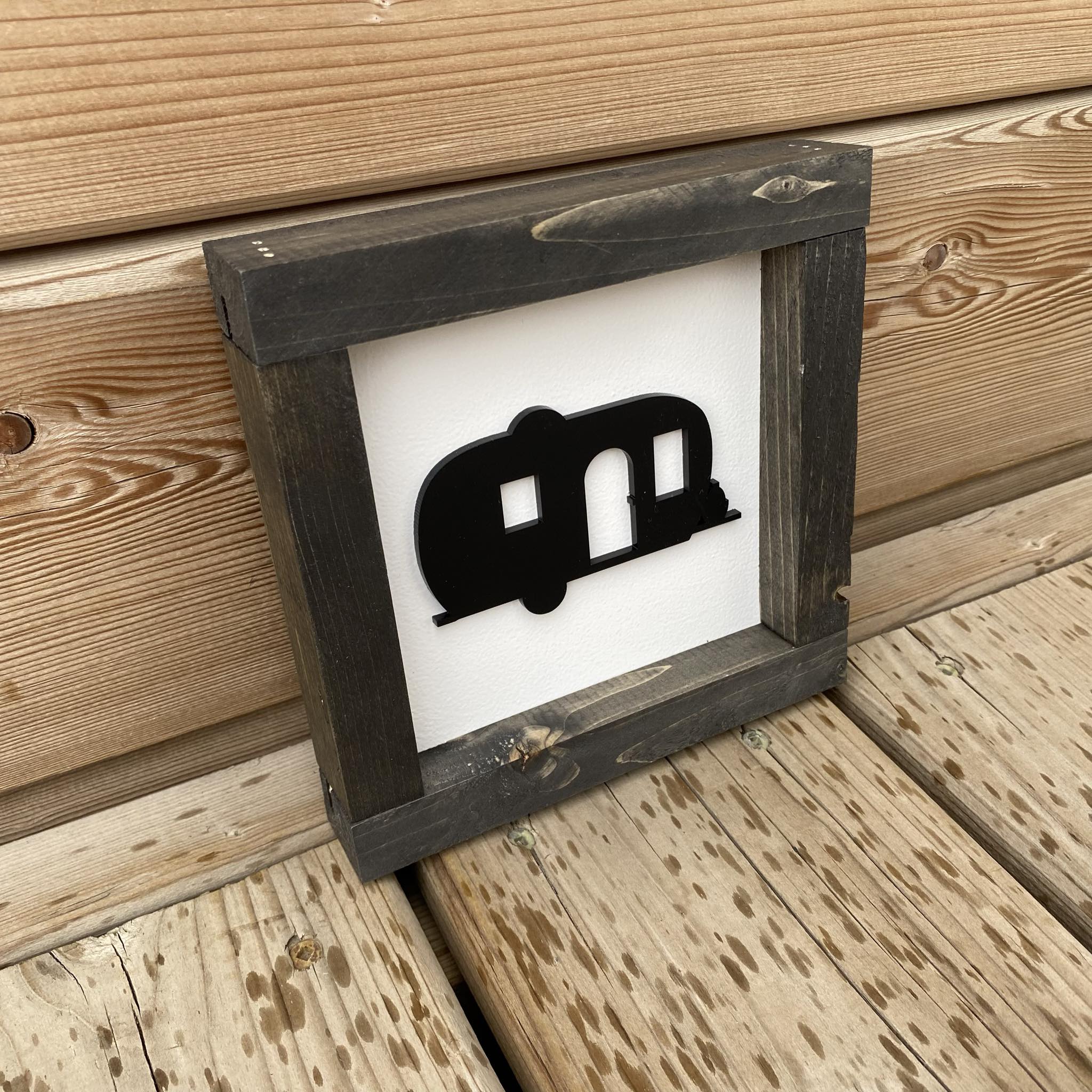 Camper Sign 6"x 6"