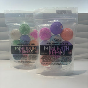 Mini Rainbow Bathbombs, 10 pack