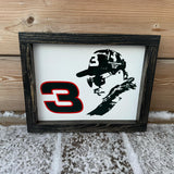 Dale Earnhardt Sign 10" x 8"