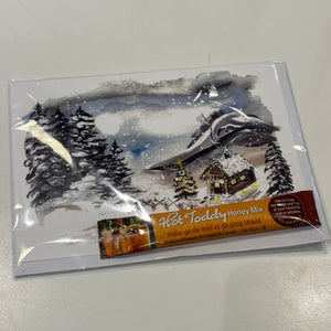 Christmas Sweet Cards(Card plus Honey tube)