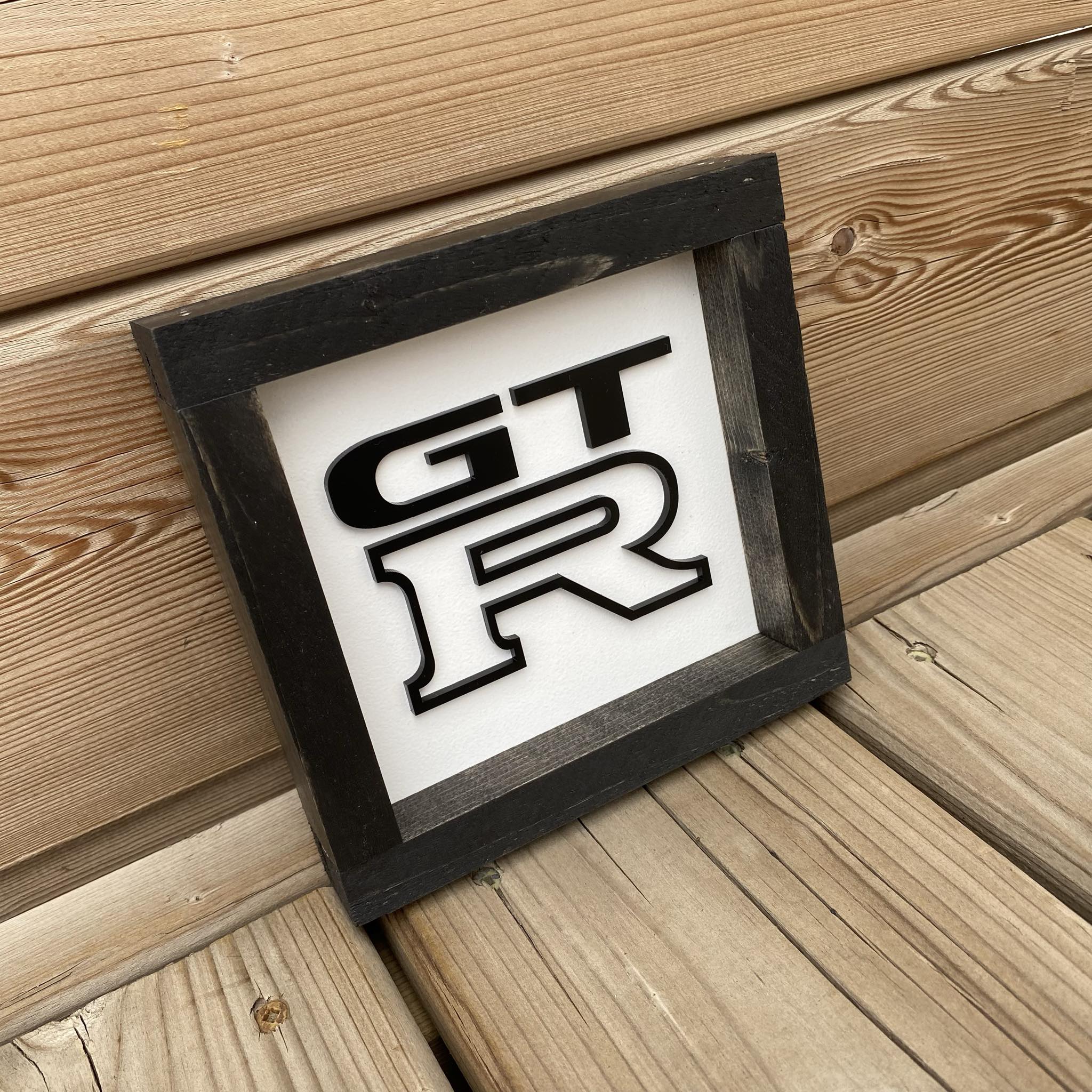 GTR Wood Sign - 6"