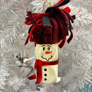 Wood Block Christmas Decor