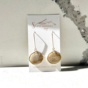 Faux Stone Dangle Earring