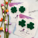 Shamrock/Clover Studs