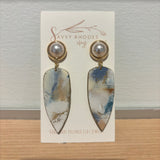 Faux Stone Dangle Earring