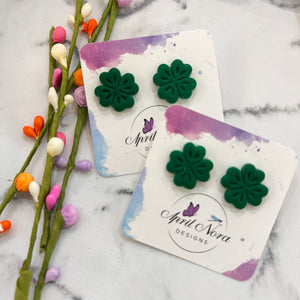 Shamrock/Clover Studs