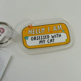 Name tag Keychains