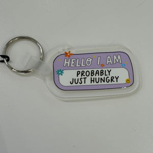 Name tag Keychains