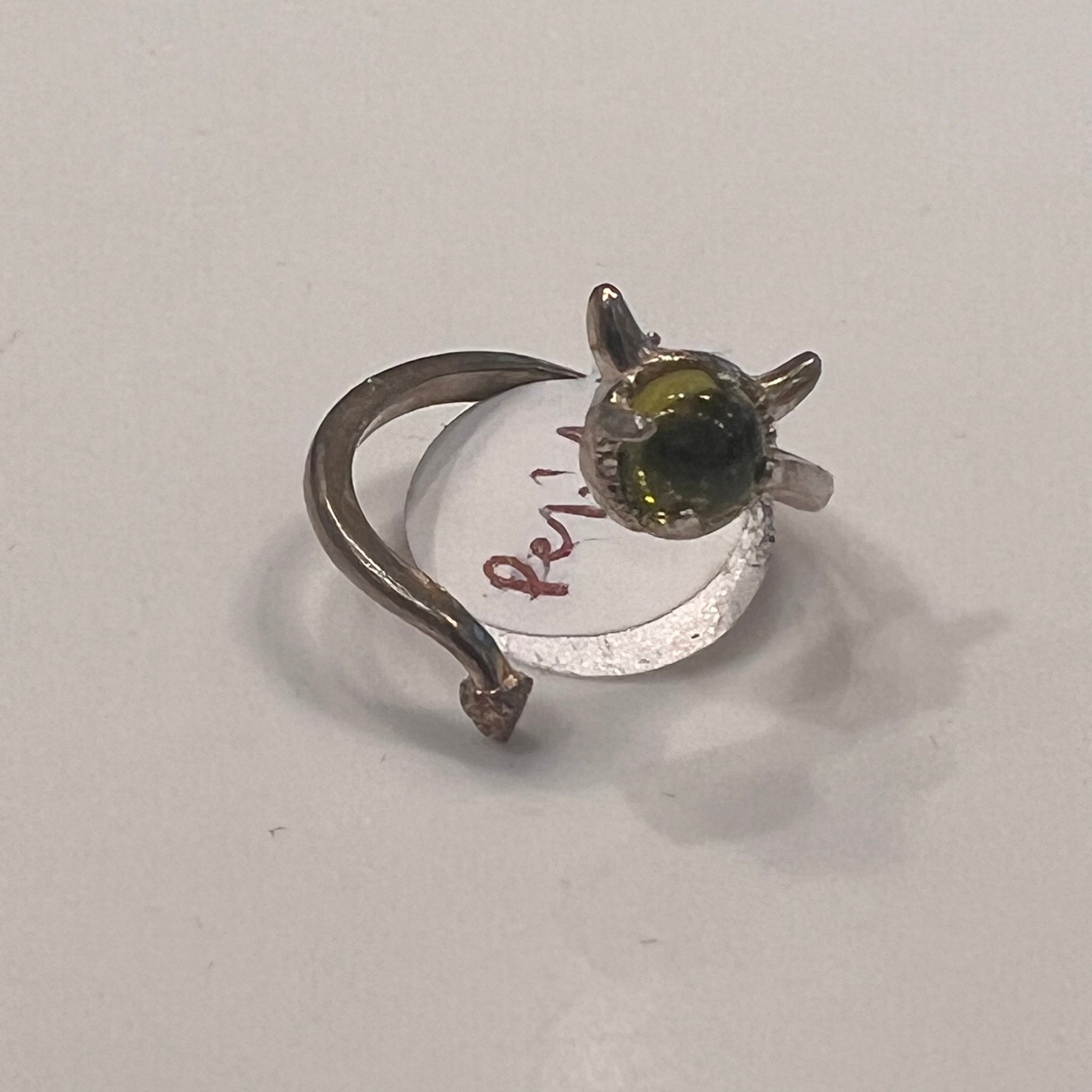 Peridot Devil Ring