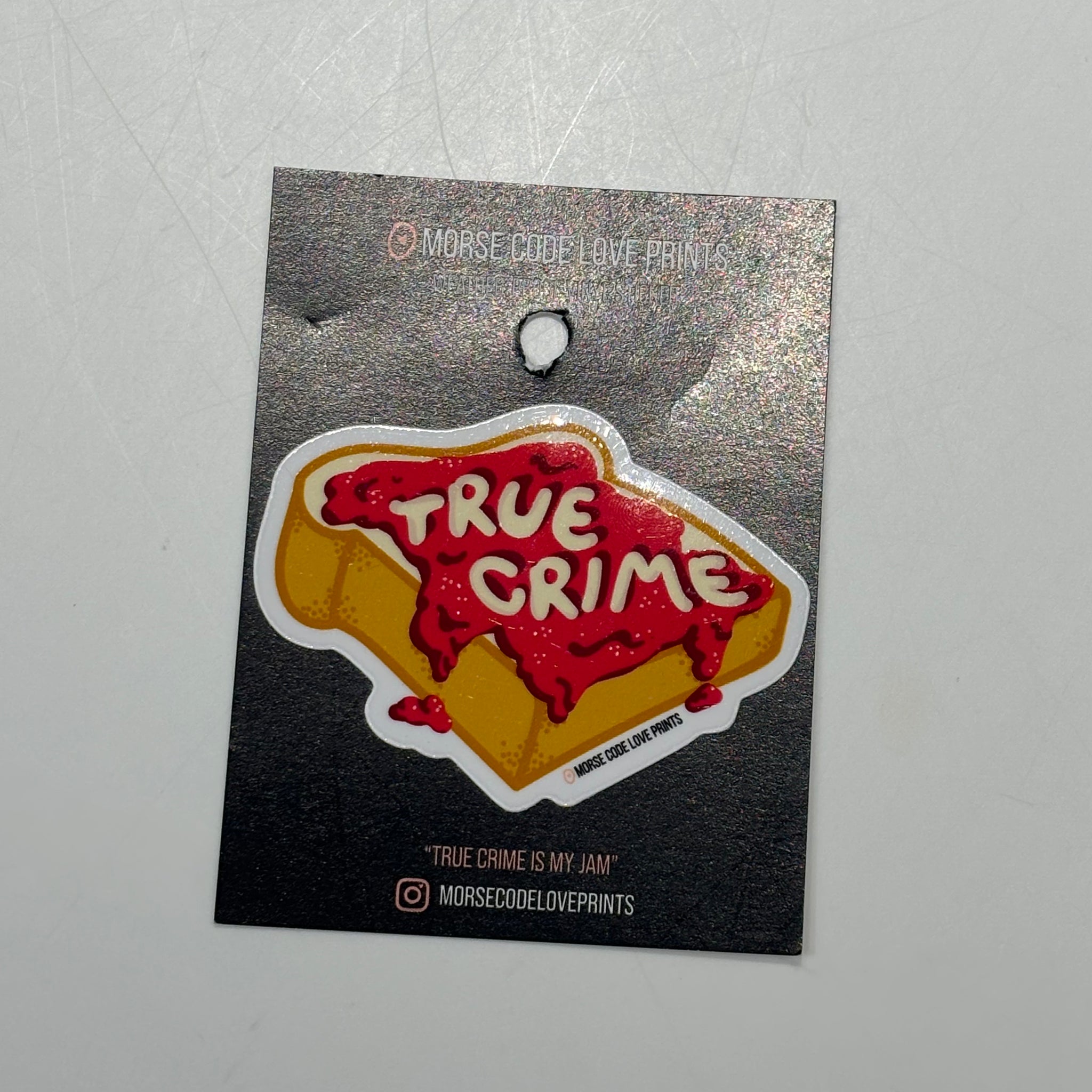 True Crime | Vinyl Sticker