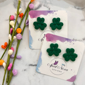 Shamrock/Clover Studs