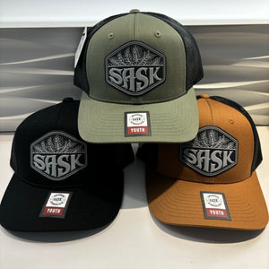 Youth Sask Harvest Hat | Adjustable Snapback