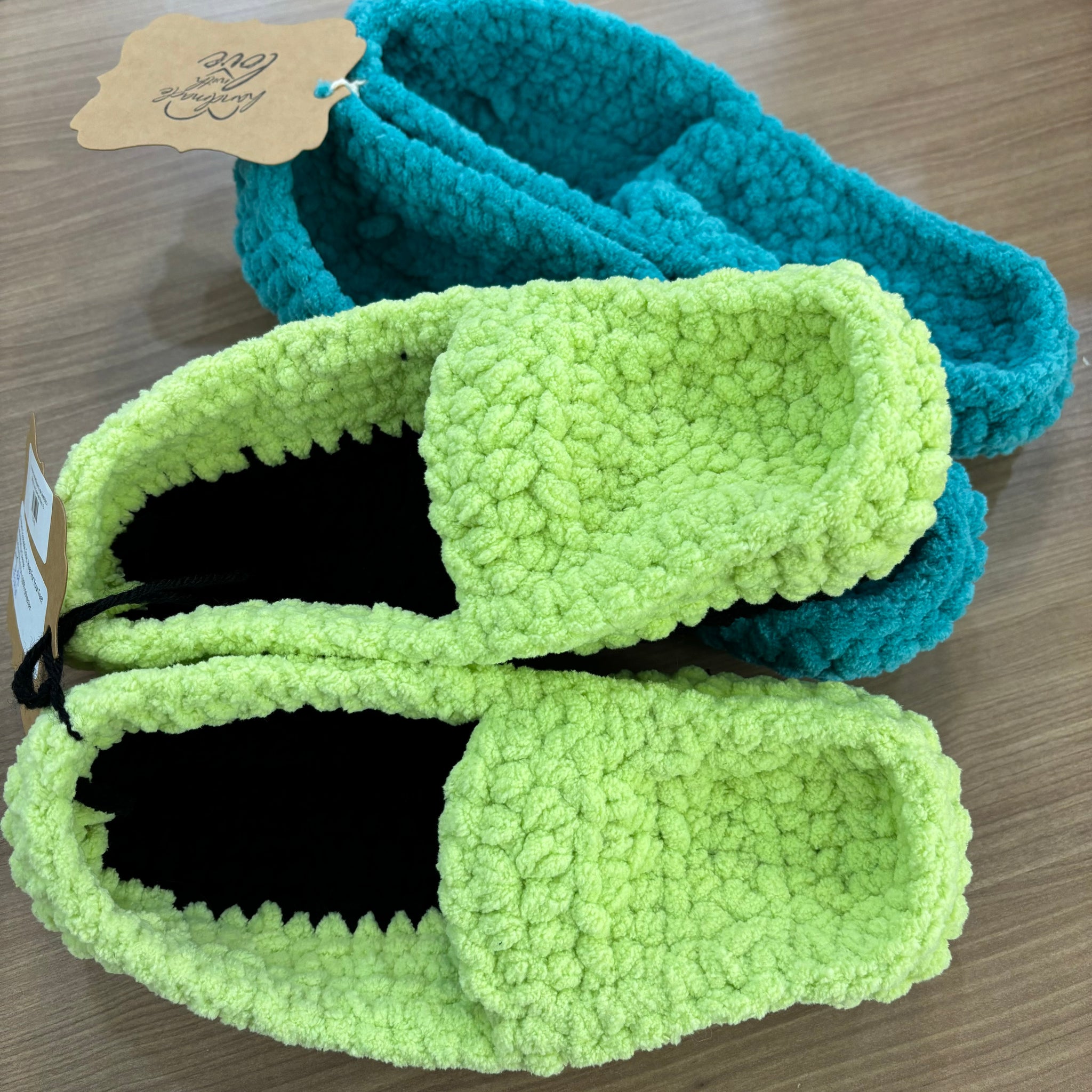 Womans Crochet Slippers