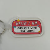 Name tag Keychains